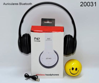 Imagen de AURICULAR VINCHA INALÁMBRICO BLUETOOTH CON RADIO FM 1.26
